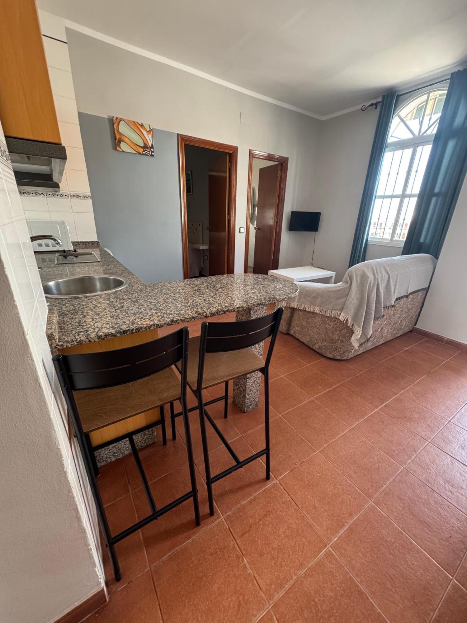 Hostal Miramar Los Canos De Meca Kültér fotó